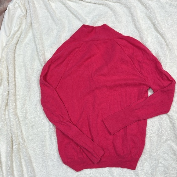 Sundance Pink Cowl Neck Sweater 100% cashmere - Picture 3 of 4